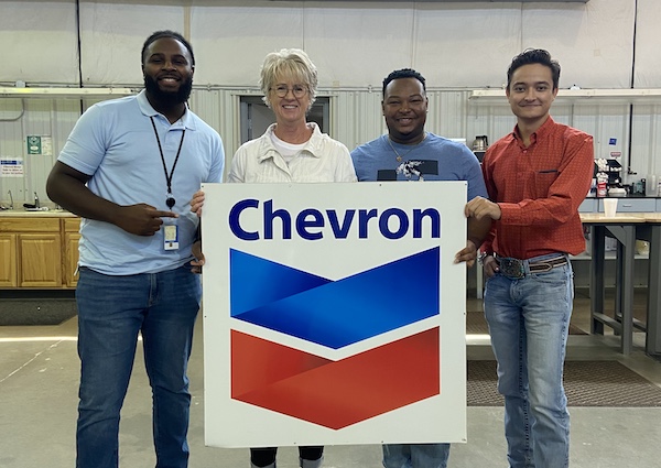 Industrial technology major lands internship with Chevron