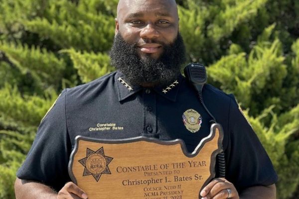 LU Alumnus Christopher Bates named Constable of the Year 